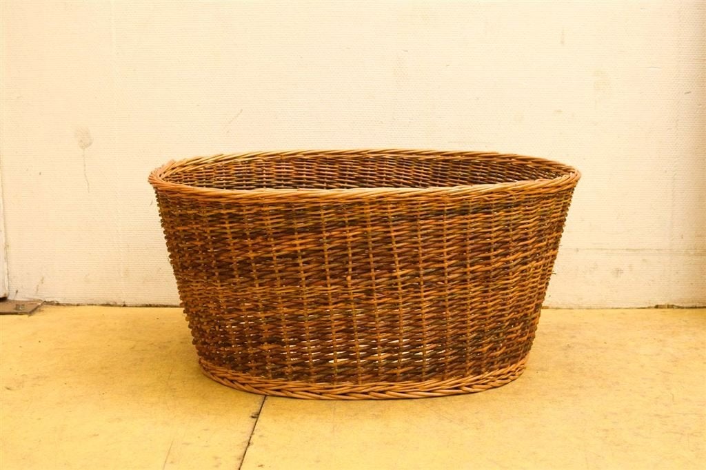 Rieten Mand 50809, Ophalen of Verzenden, Gebruikt, Rechthoekig, Riet