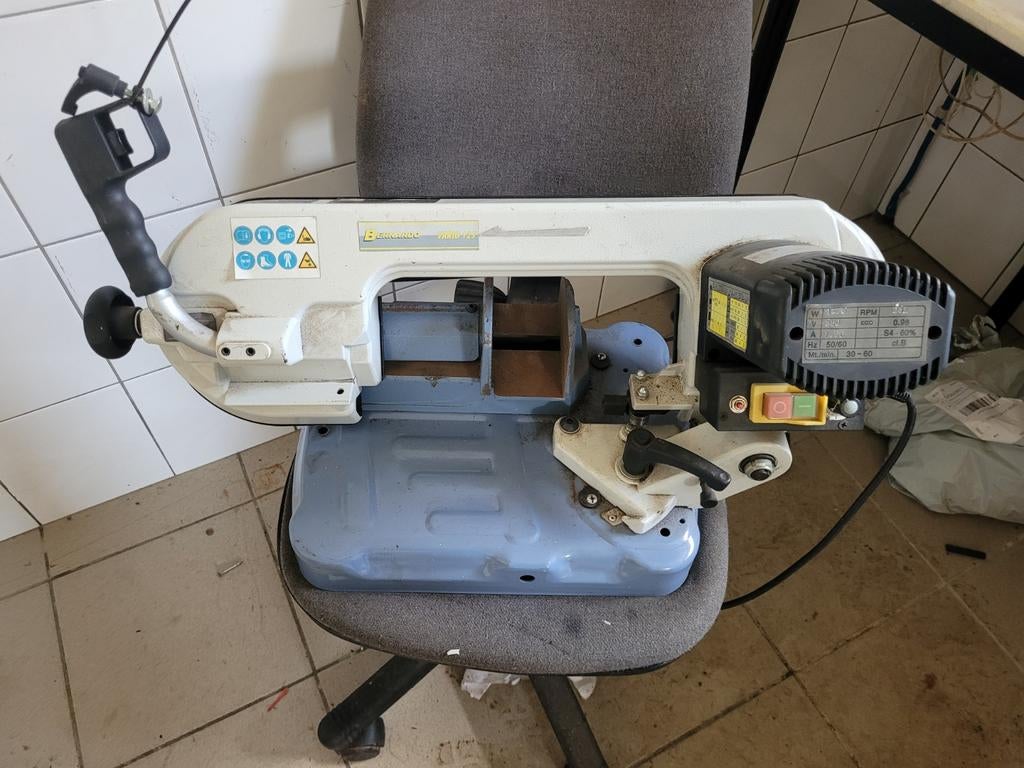 Bernardo bandzaag machine, Ophalen, 1200 watt of meer, Afkortzaag, 70 mm of meer