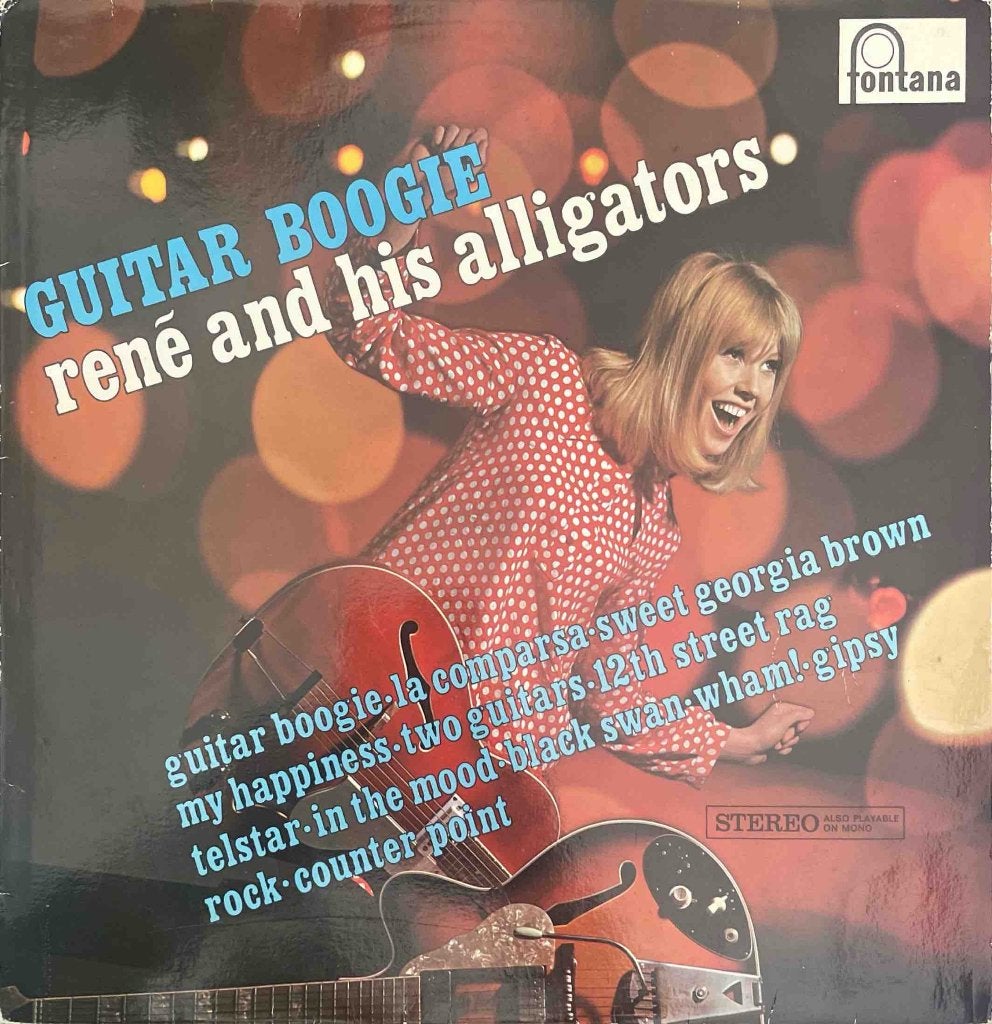 René And His Alligators - Guitar Boogie, LP, Pop, Ophalen of Verzenden, Zo goed als nieuw