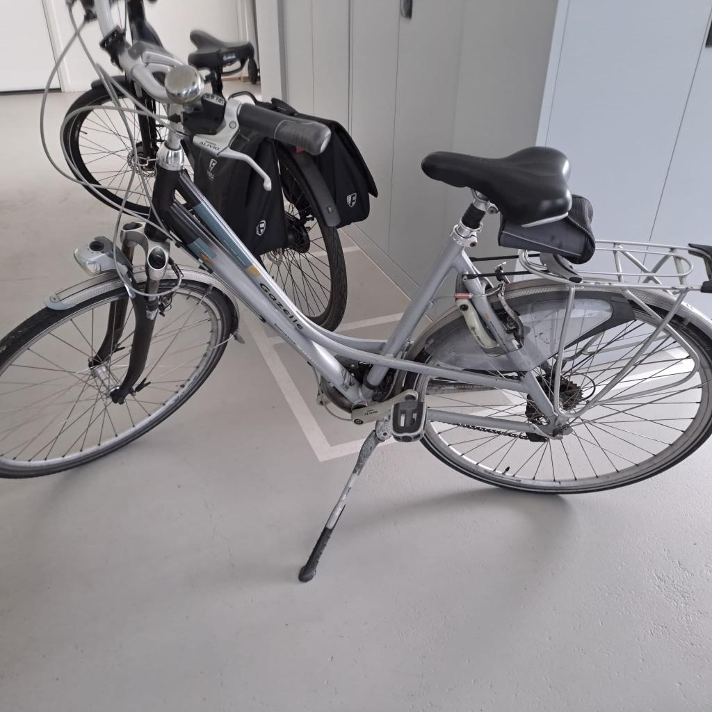 Gazelle Dames fiets, Fietsen en Brommers, Fietsen | Dames | Damesfietsen, Ophalen, Gebruikt, Velgrem, 47 tot 50 cm