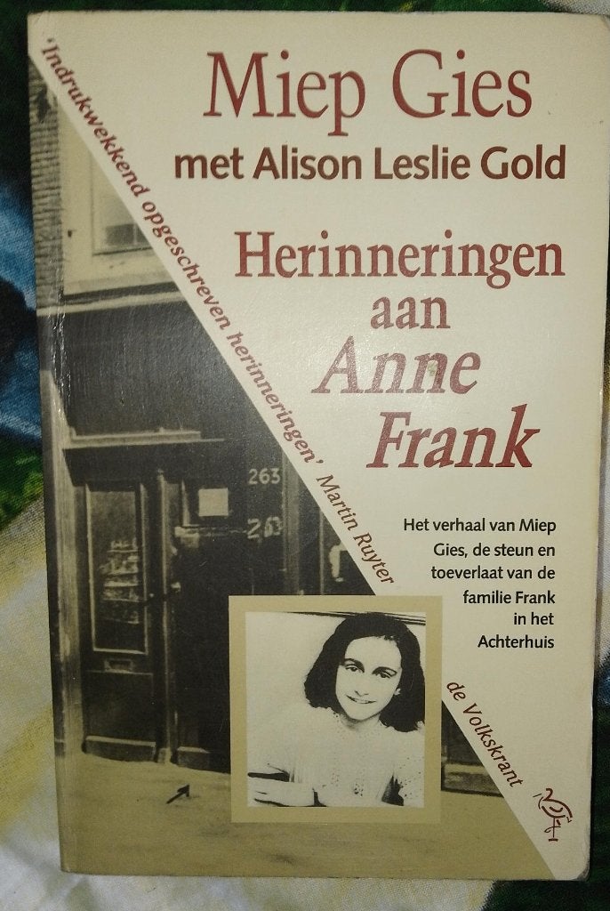 miep gies herringeringen aan anne frank, Ophalen of Verzenden, Gelezen, Miep Gies