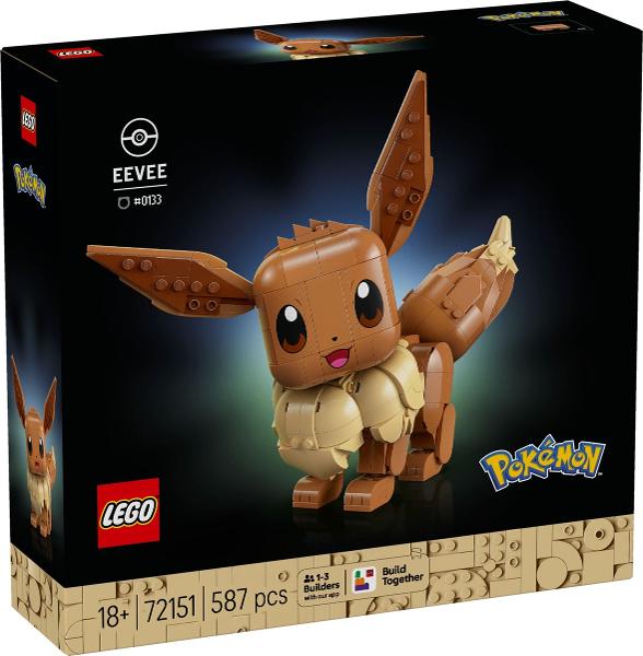 Lego Pokemon set 72151 Eevee, Kinderen en Baby's, Speelgoed | Duplo en Lego, Overige thema's, Lego, Nieuw, Ophalen of Verzenden