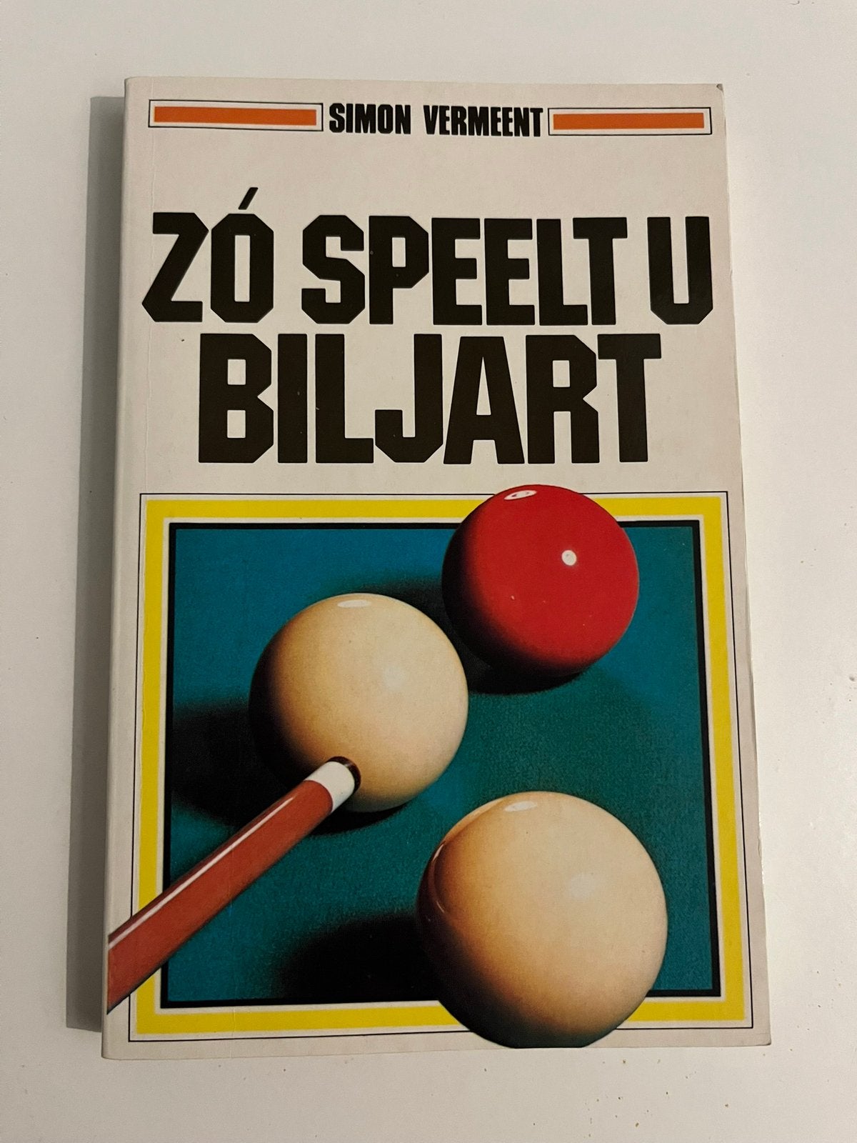 Boek zo speelt u biljart, Ophalen of Verzenden, Nieuw