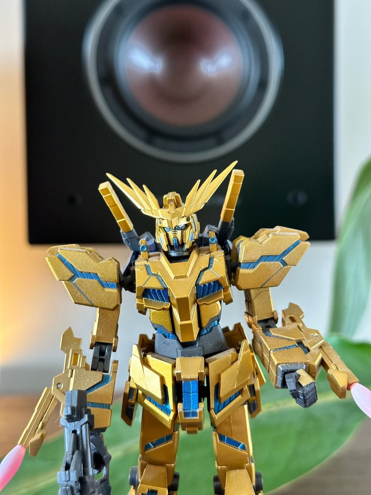 Gouden RX-0 Unicorn Gundam 03 Phenex (Destroy Mode), Ophalen of Verzenden, Zo goed als nieuw