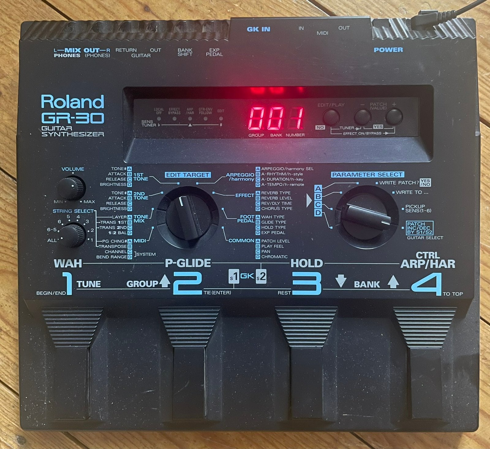 Roland guitar synthesizer GR-30, Ophalen of Verzenden, Gebruikt, Chorus