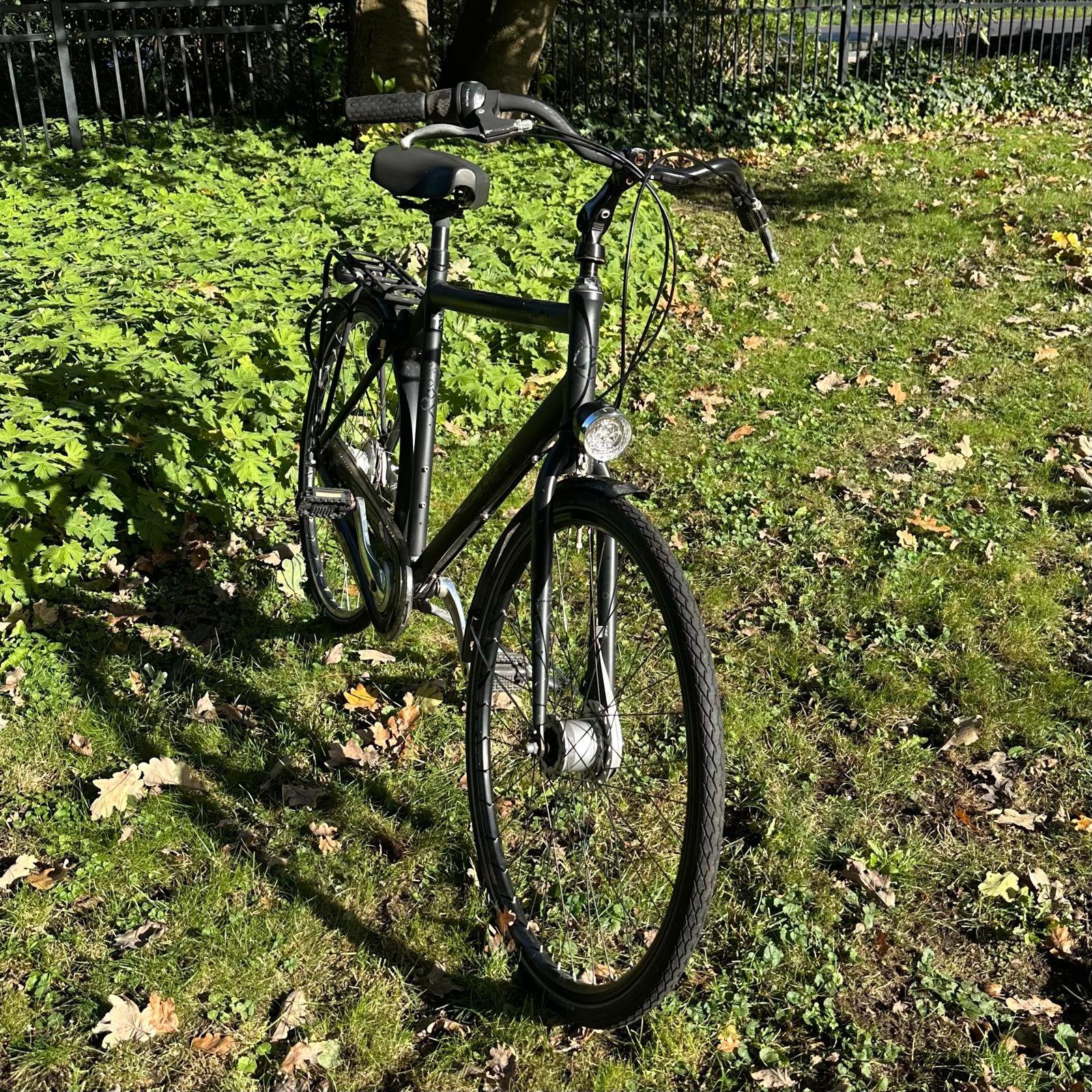 Giant Chill CS 2 herenfiets, 28 inch, 7 versnellingen, Zwart, Ophalen, Gebruikt, Versnellingen, Giant