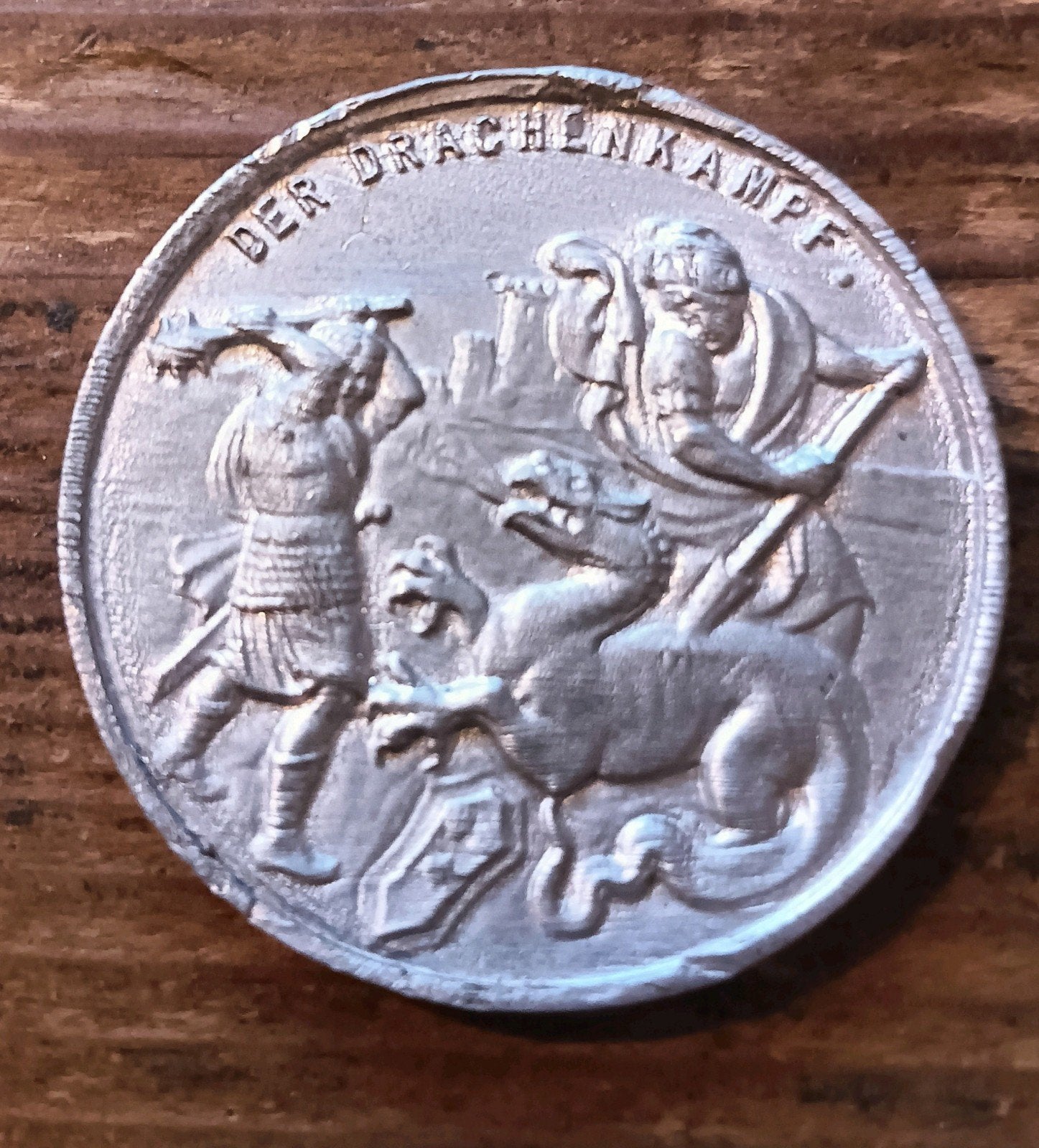 Penning 1913 heerschappij Willem II en Herzog von Geldern, Postzegels en Munten, Penningen en Medailles, Ophalen of Verzenden