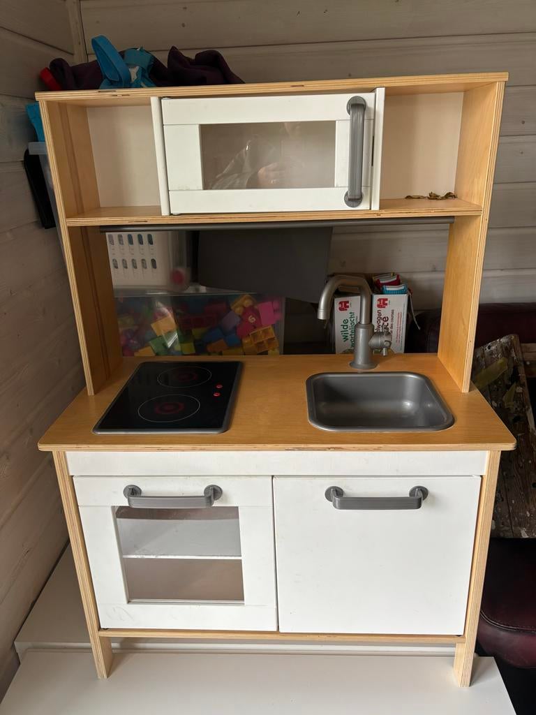 IKEA Speelkeuken met accessoires, Ophalen, Gebruikt, Hout, Speelkeuken