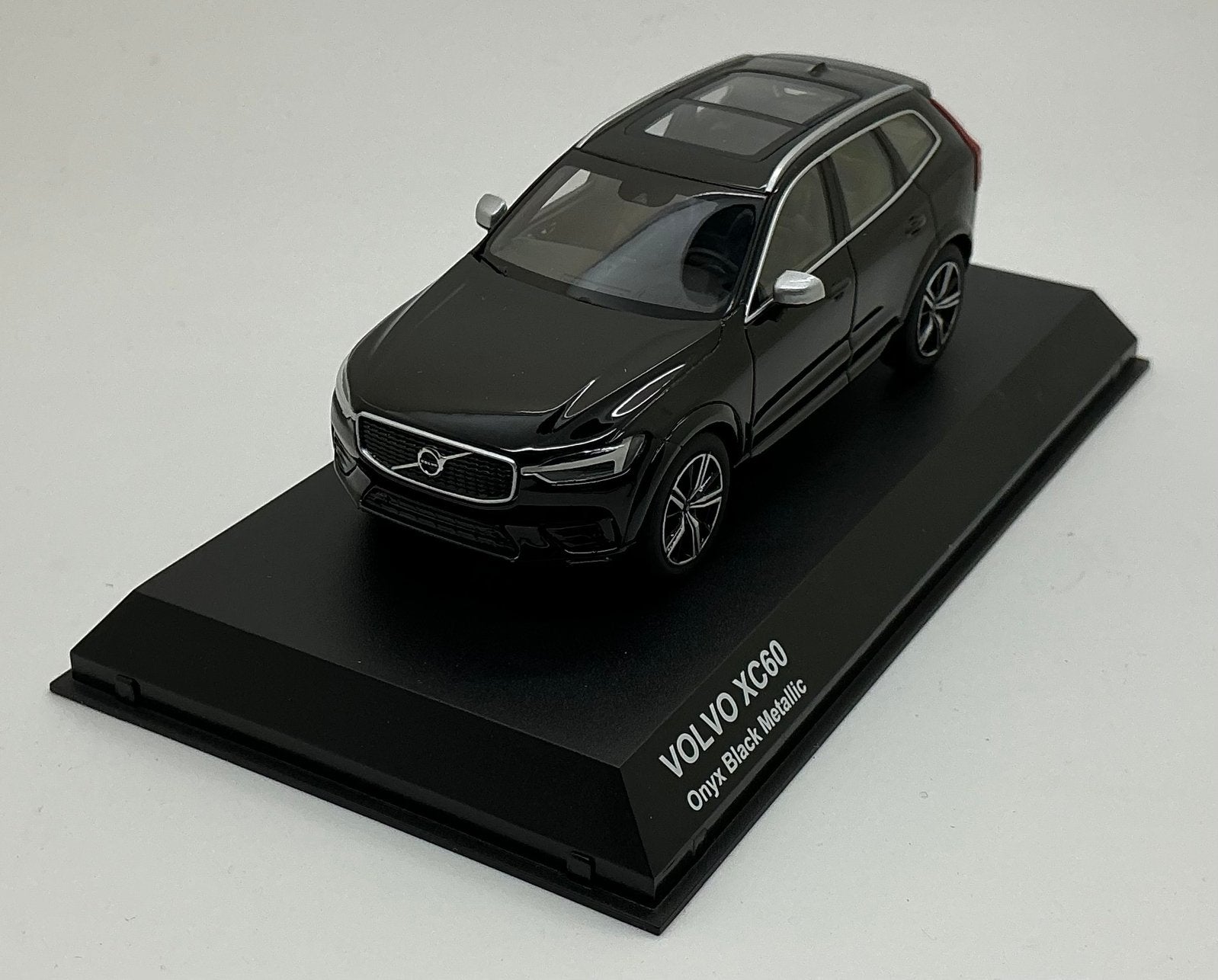 Volvo XC60 Onyx Black Metallic Kyosho 1:43, Hobby en Vrije tijd, Modelauto's | 1:43, Ophalen of Verzenden, Zo goed als nieuw, Auto