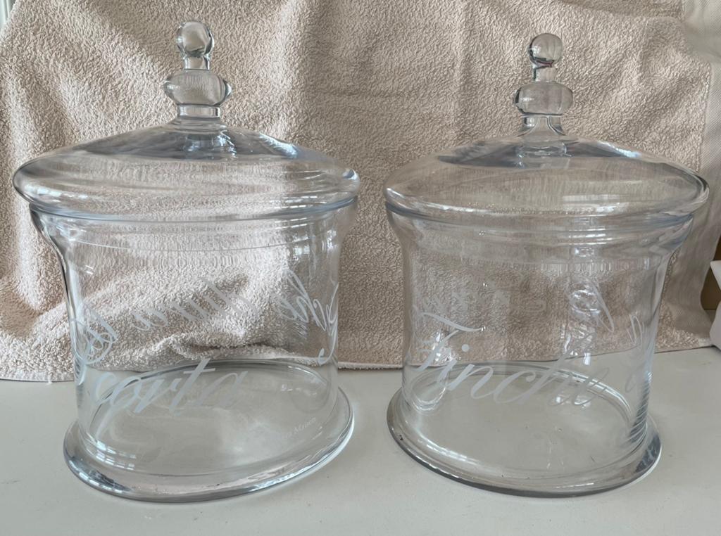2 Rivièra maison voorraad potten, Ophalen, Overige typen, Overige stijlen, Glas