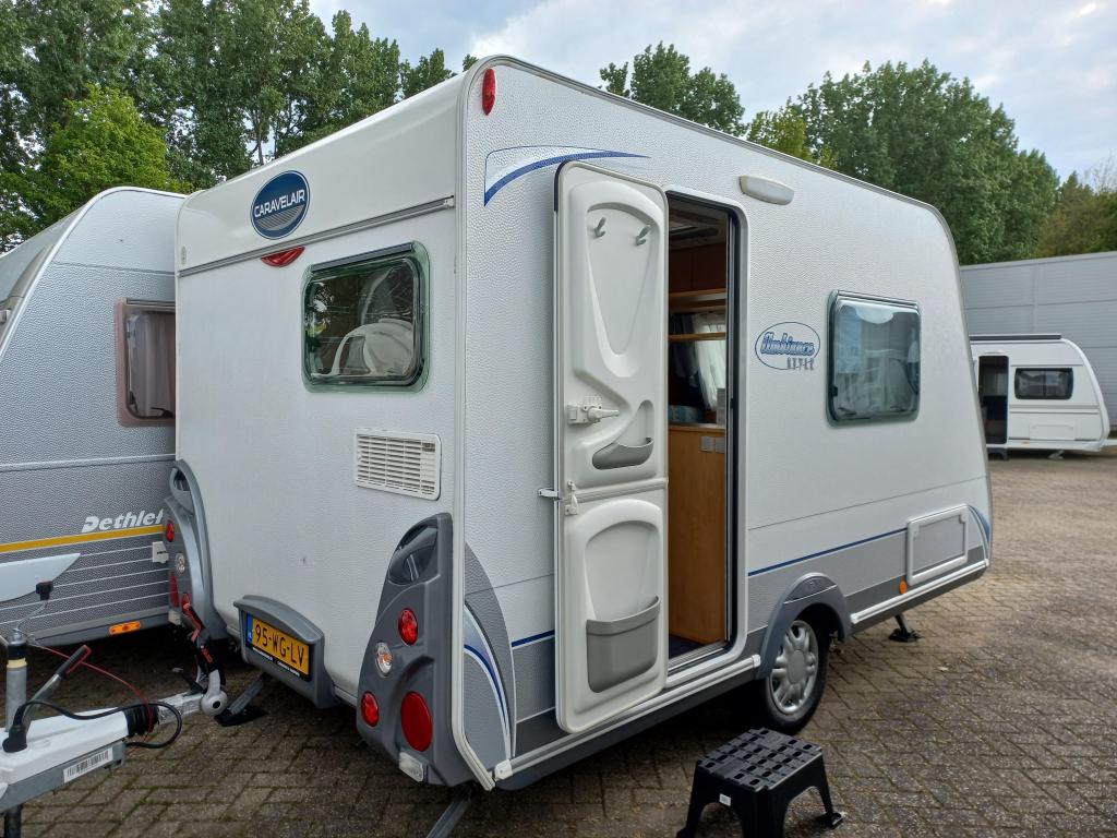 Caravelair Ambiance Style 372 mover-Unico-GFK-fiets-etc, Caravans en Kamperen, Standaardzit, Schokbreker, Tot en met 2, Bedrijf