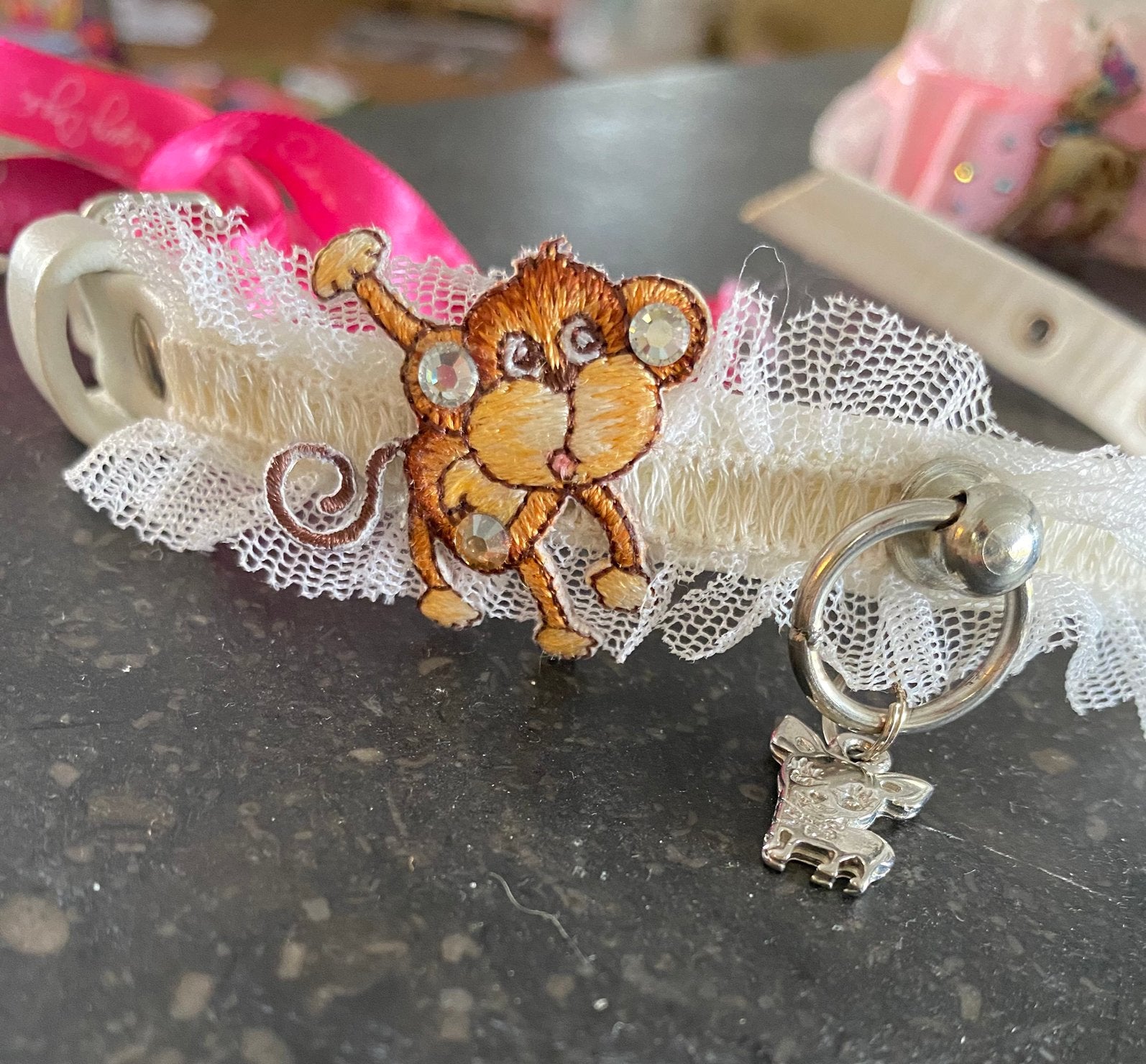 Halsband aapje pup chihuahua, Ophalen of Verzenden, Nieuw