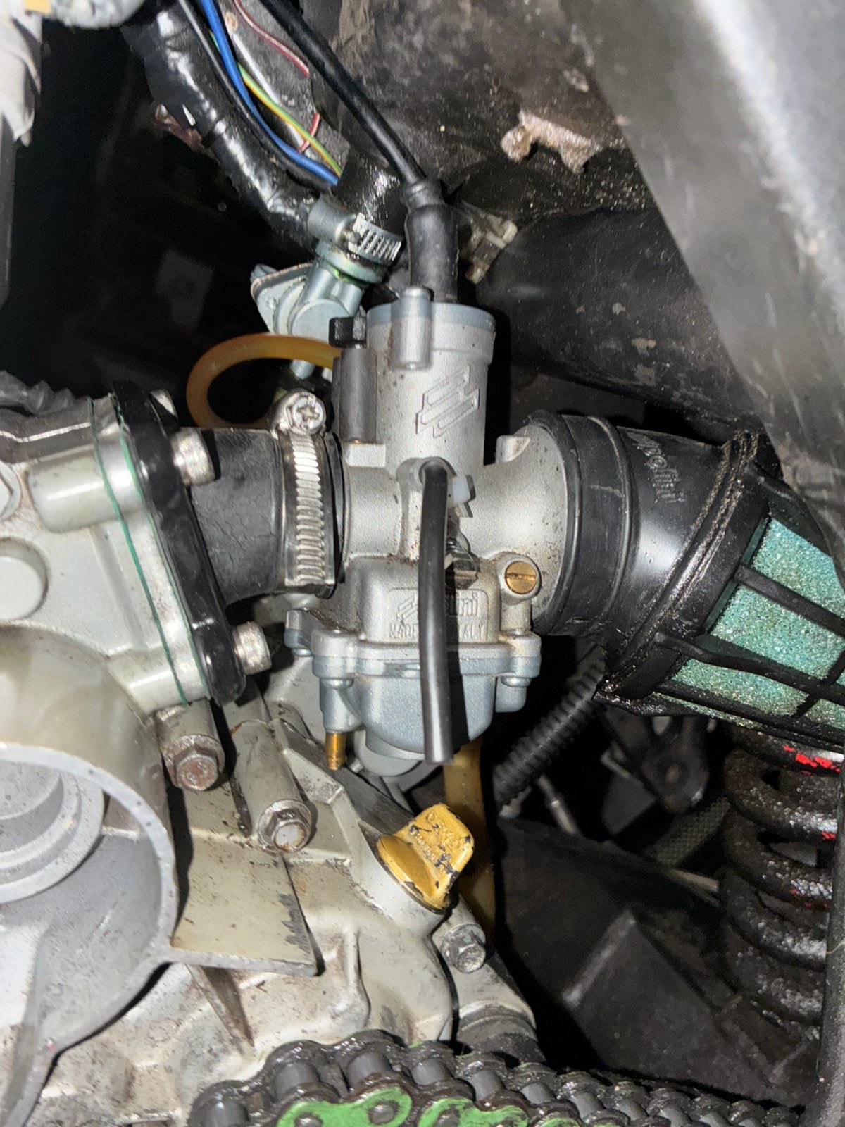 Polini cp 21mm Derbi inlaatset, Ophalen of Verzenden, Zo goed als nieuw, Carburateur