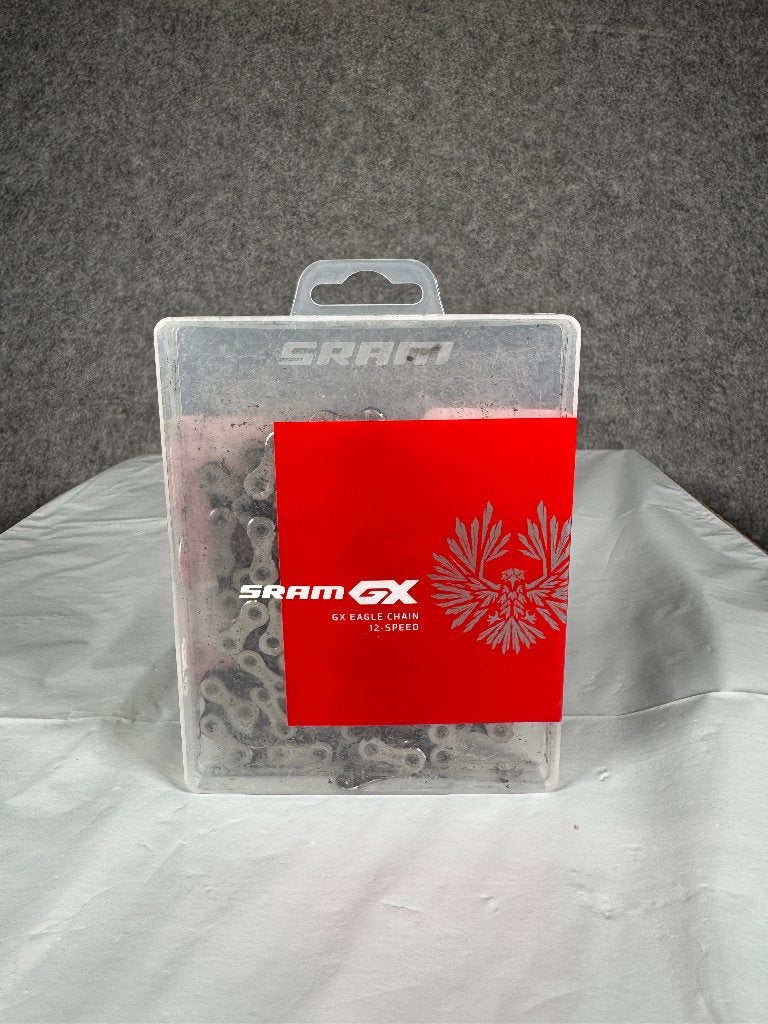 SRAM GX Eagle 12-Speed Bicycle Chain Silver 126 Links, Fietsen en Brommers, Verzenden, Zo goed als nieuw, Overige typen, SRAM
