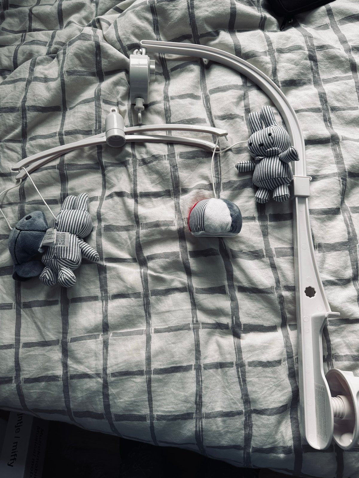 Nijntje/Miffy Muziekmobiel voor baby's 0-6 maanden, Ophalen of Verzenden, Gebruikt