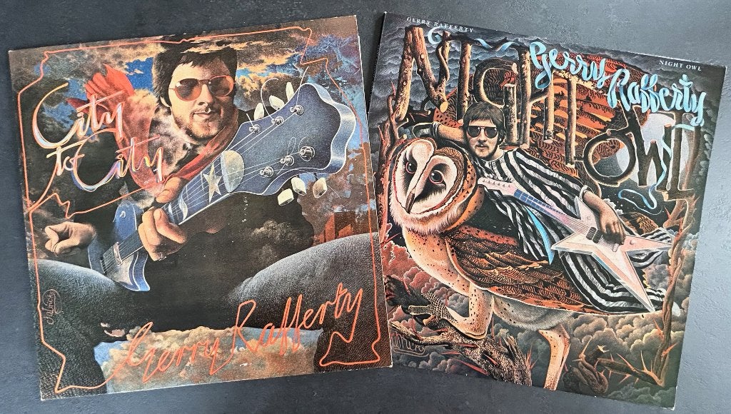 GERRY RAFFERTY - City to city & Night owl ( 2 LPs; NMINT ), Ophalen of Verzenden, Zo goed als nieuw, 12 inch, Poprock