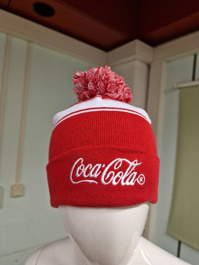 Coca Cola muts rood wit unisex winter, Ophalen of Verzenden, Gebruiksvoorwerp