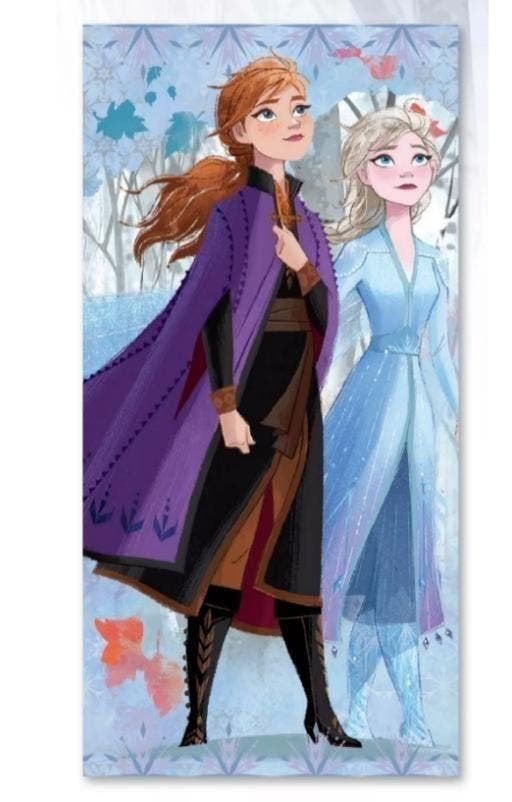 Disney Frozen Badlaken - Sneldrogend Strandlaken - Div Soort, Disney Frozen, Meisje, One size, Nieuw