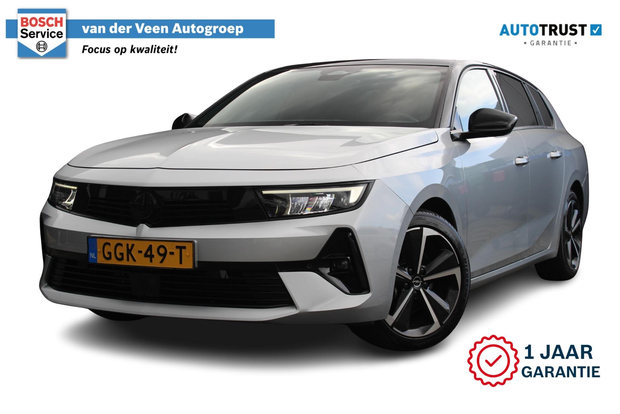 Opel Astra Sports Tourer 1.2 Turbo Hybrid GS | Incl. 12 maan, 145 pk, Stof, 1199 cc, Origineel Nederlands