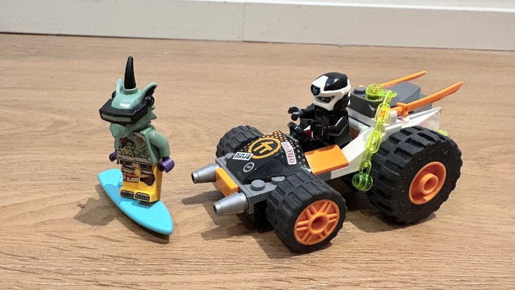Lego Ninjago 71706 - Prime Empire Racer, Compleet, Gebruikt, Lego, Ophalen of Verzenden