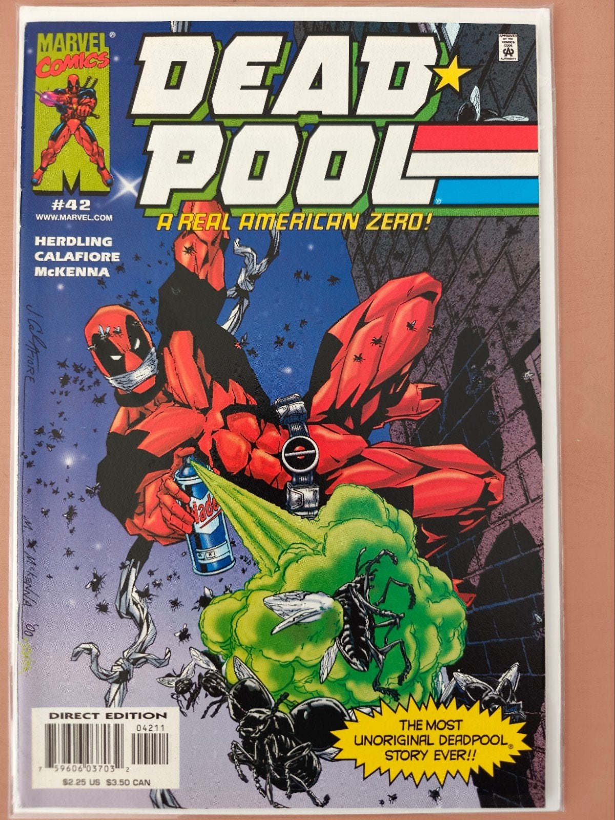 Deadpool #42 (2000) GI Joe #21 homage cover 🔥, Boeken, Eén comic, Ophalen of Verzenden, Zo goed als nieuw, Amerika