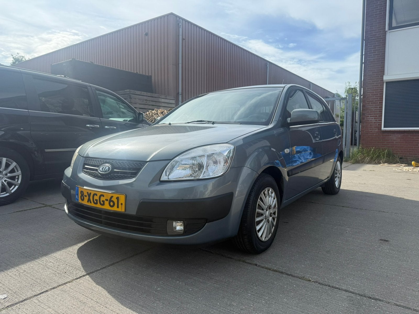 Kia Rio 1.6 CVVT 5-Drs automaat/ nwe APK/airco /Topstaat, 1599 cc, 4 cilinders, 49 €/maand, 14 km/l