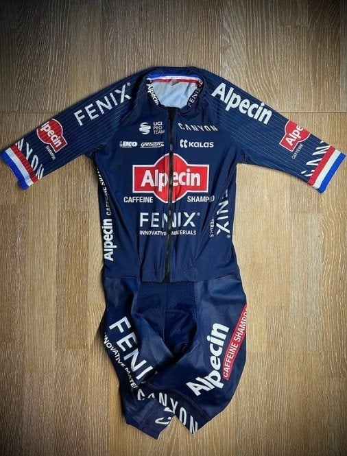 Snelpak Mathieu van der Poel Alpecin Deceuninck Canyon Zwift, Ophalen, Bovenkleding