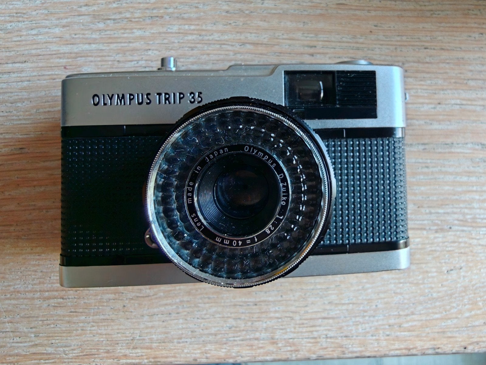 Olympus trip 35 in goed werkende staat., Audio, Tv en Foto, Fotocamera's Analoog, Ophalen of Verzenden, Compact, Olympus
