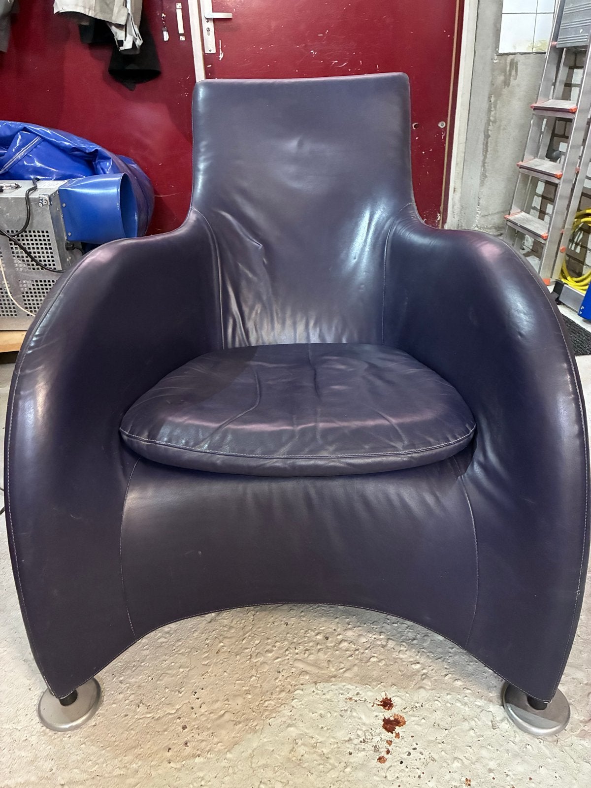 Montis fauteuil Gerard van den Berg - Loge - prima staat, Huis en Inrichting, Ophalen, Gebruikt, Leer, 75 tot 100 cm