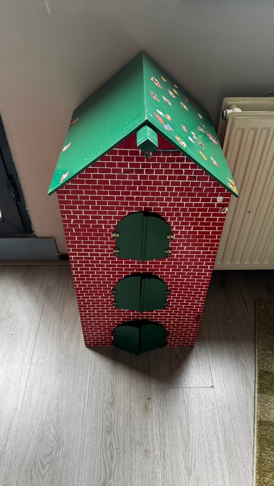 Handgemaakt Grachtenpand als poppenhuis, Ophalen, Gebruikt, Poppenhuis