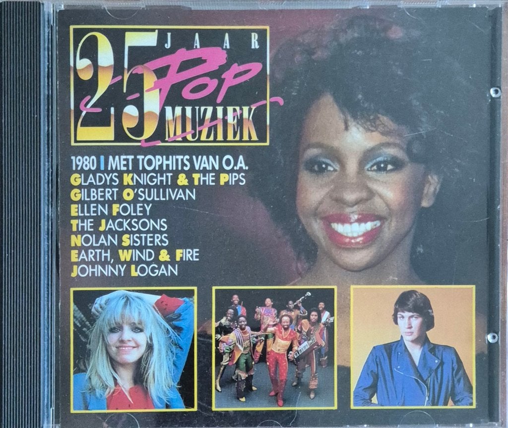 25 Jaar Pop Muziek - 1980 Tophits CD   #1834#, Cd's en Dvd's, Inclusief boekje, Pop, Ophalen of Verzenden, Zo goed als nieuw