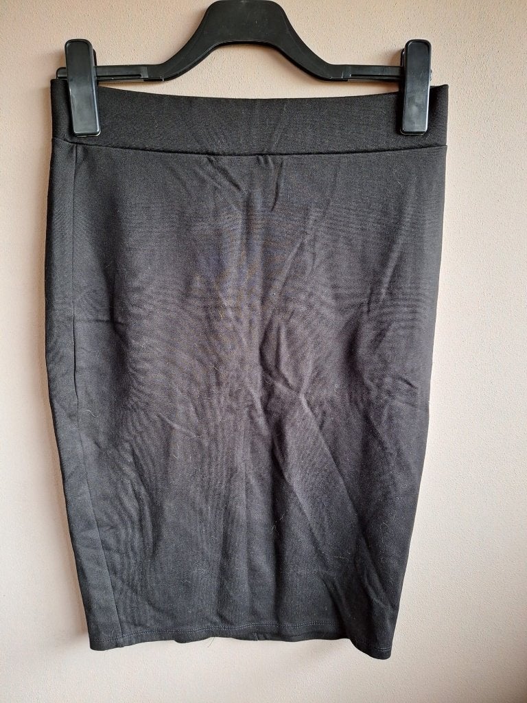 Nieuwe zwarte stretch rok van Amisu, maat M/40, Maat 38/40 (M), Zwart, Nieuw, Ophalen of Verzenden
