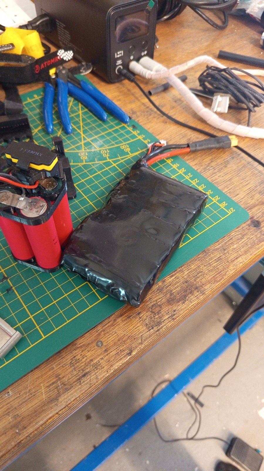 puntlas apparaat met condensatoren Awithz UF20B1750Amp, Ophalen, Zo goed als nieuw