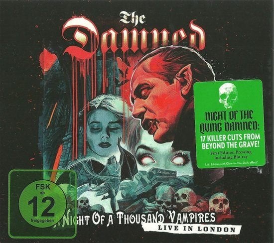 The Damned A Night Of A Thousand Vampires 2CD+Blu-ray SEALED, Boxset, Ophalen of Verzenden, Inclusief boekje, Punk Rock