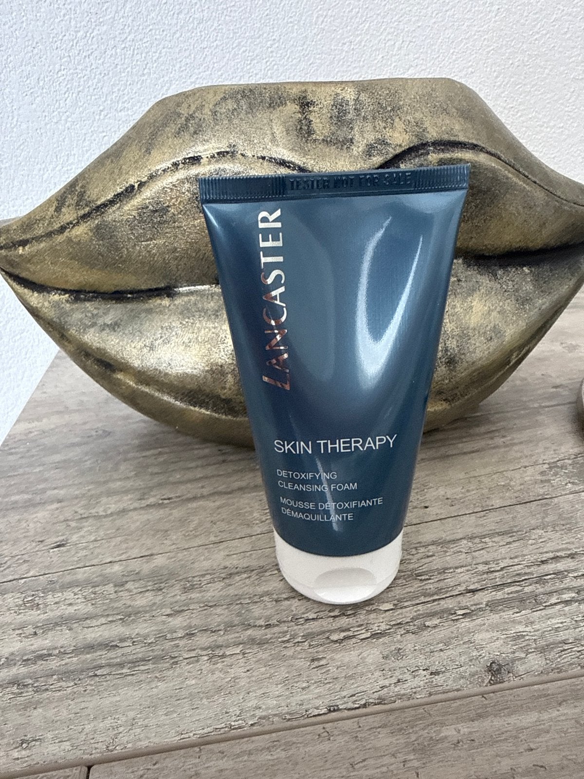 Lancaster Skin Therapy Detoxifying Cleansing Foam, Ophalen of Verzenden, Nieuw, Gehele gezicht, Reiniging
