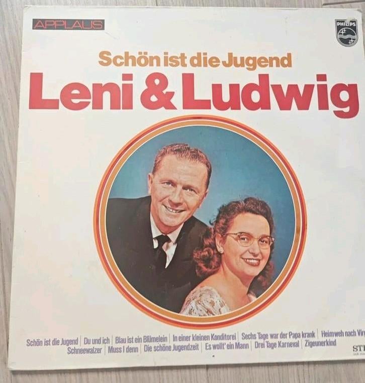 Leni & Ludwig - Schön ist die Jugend LP (Philips Applaus), Cd's en Dvd's, Ophalen of Verzenden, Gebruikt, 12 inch
