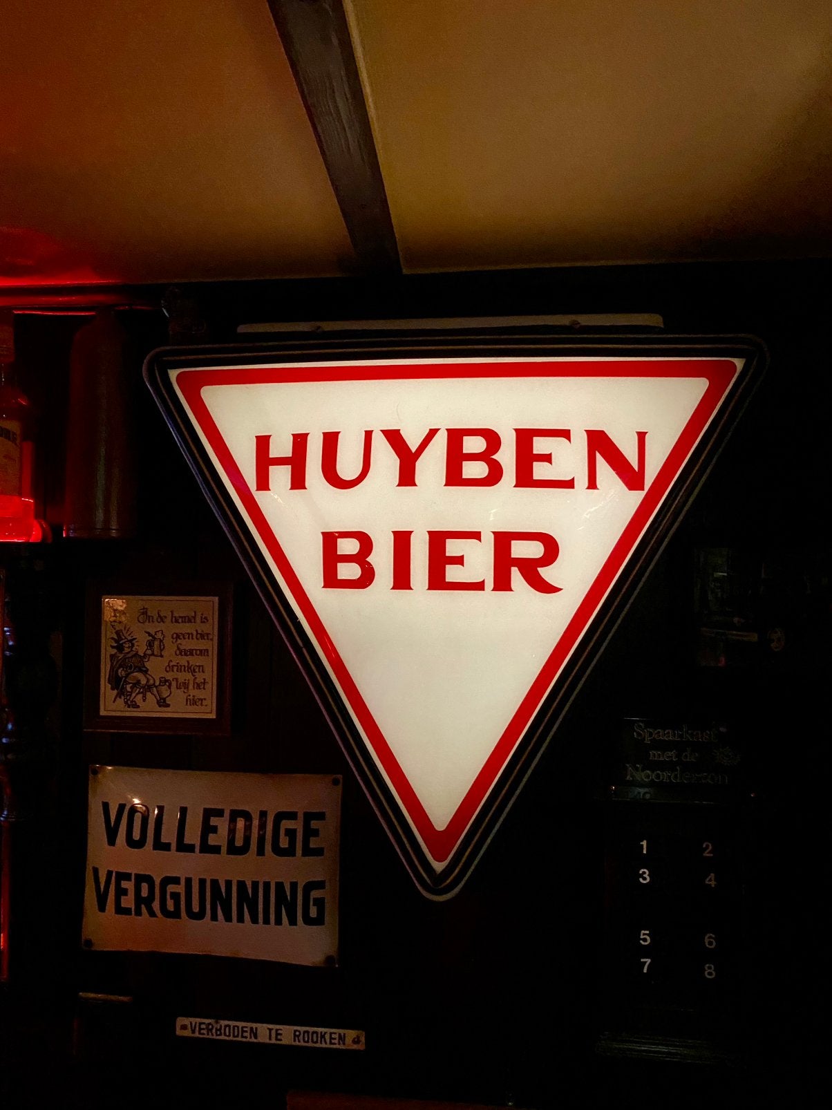 Huyben bierverzamelaar, Ophalen of Verzenden, Gebruikt, Flesje(s), Overige merken