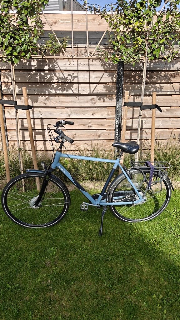 Sparta - Herenfiets – blauw, geveerd, Fietsen en Brommers, Ophalen, Sparta, Gebruikt, Versnellingen