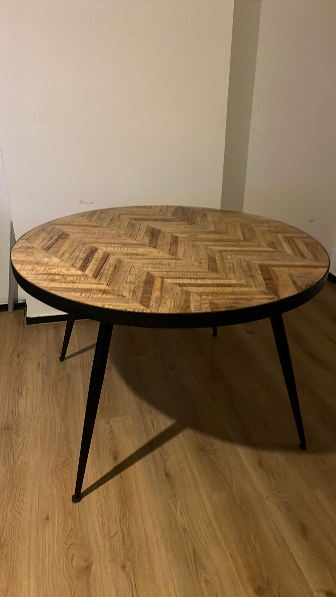 TE KOOP EETTAFEL TEAK HOUT, Huis en Inrichting, Ophalen, Teakhout, 200 cm of meer, 50 tot 100 cm