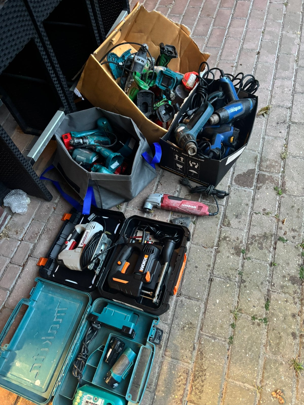 Partij gereedschap, Ophalen, Zo goed als nieuw, Boormachine