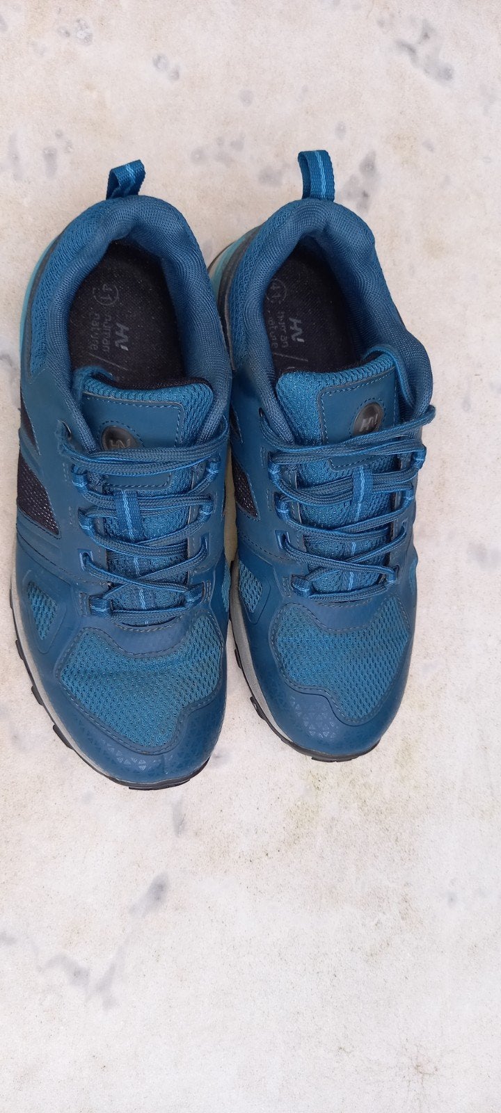 HUMAN NATURE WANDELSCHOENEN  MT.41, HUMAN NAURE, Blauw, Gedragen, Wandelschoenen
