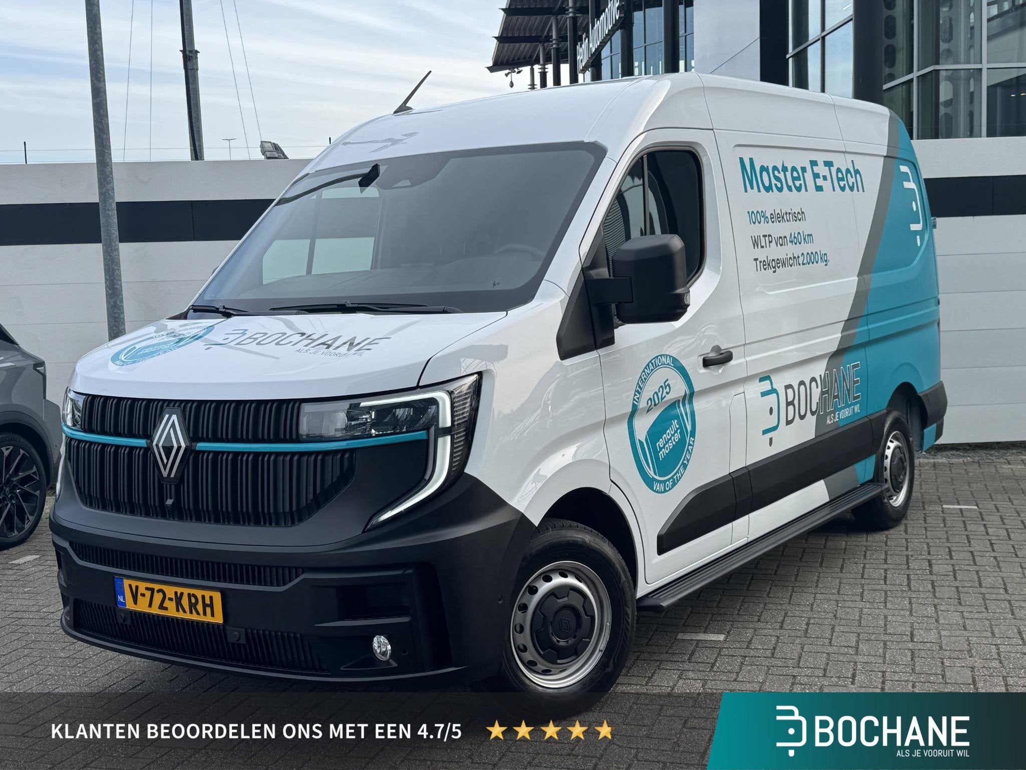 Renault Master E-Tech T35 L2H2 Extra long range 87 kWh | Tre, Auto's, Huisgarantie, 143 pk, Met garantie (alle), Renault
