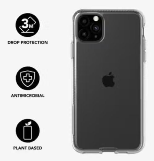 ZGAN! Tech21 backcover iPhone 11 Pro Max transparant €10,99, Ophalen of Verzenden, Zo goed als nieuw, Frontje of Cover