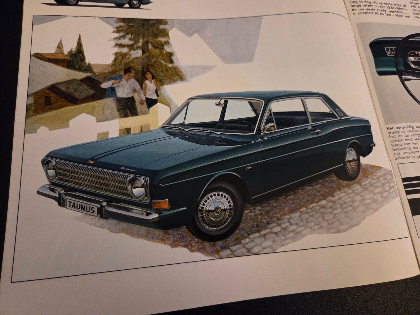 Brochure Ford 12M 1966, Verzenden, Zo goed als nieuw, Ford