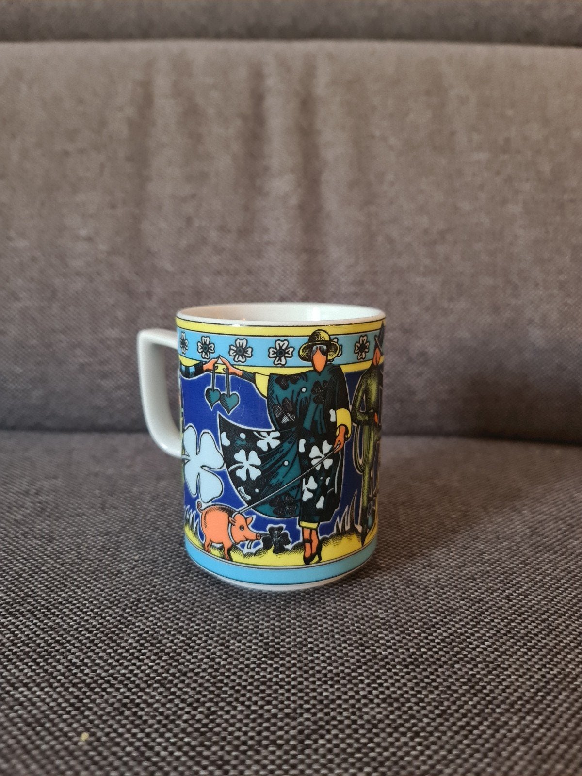 Bopla! Swiss Magic Mok met vrolijke figuren, Ophalen, Nieuw, Overige stijlen, Kop(pen) en/of Schotel(s)