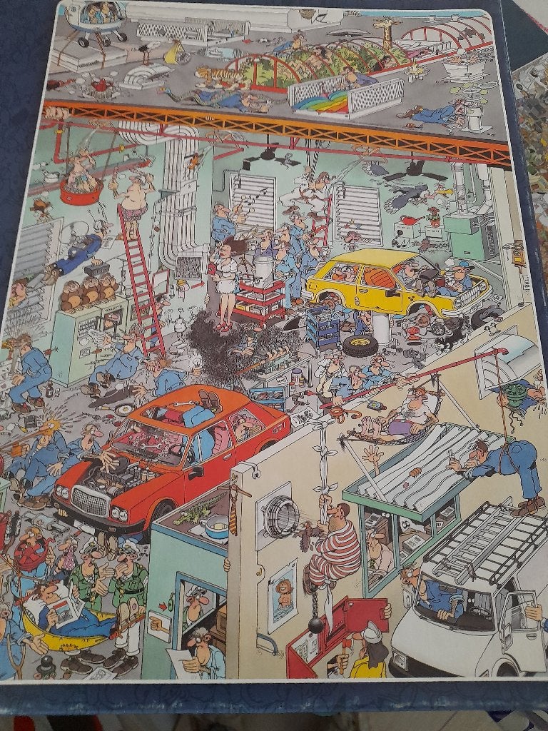 JAN vAN HAASTEREN 1000, Ophalen of Verzenden, 500 t/m 1500 stukjes, Zo goed als nieuw, Legpuzzel