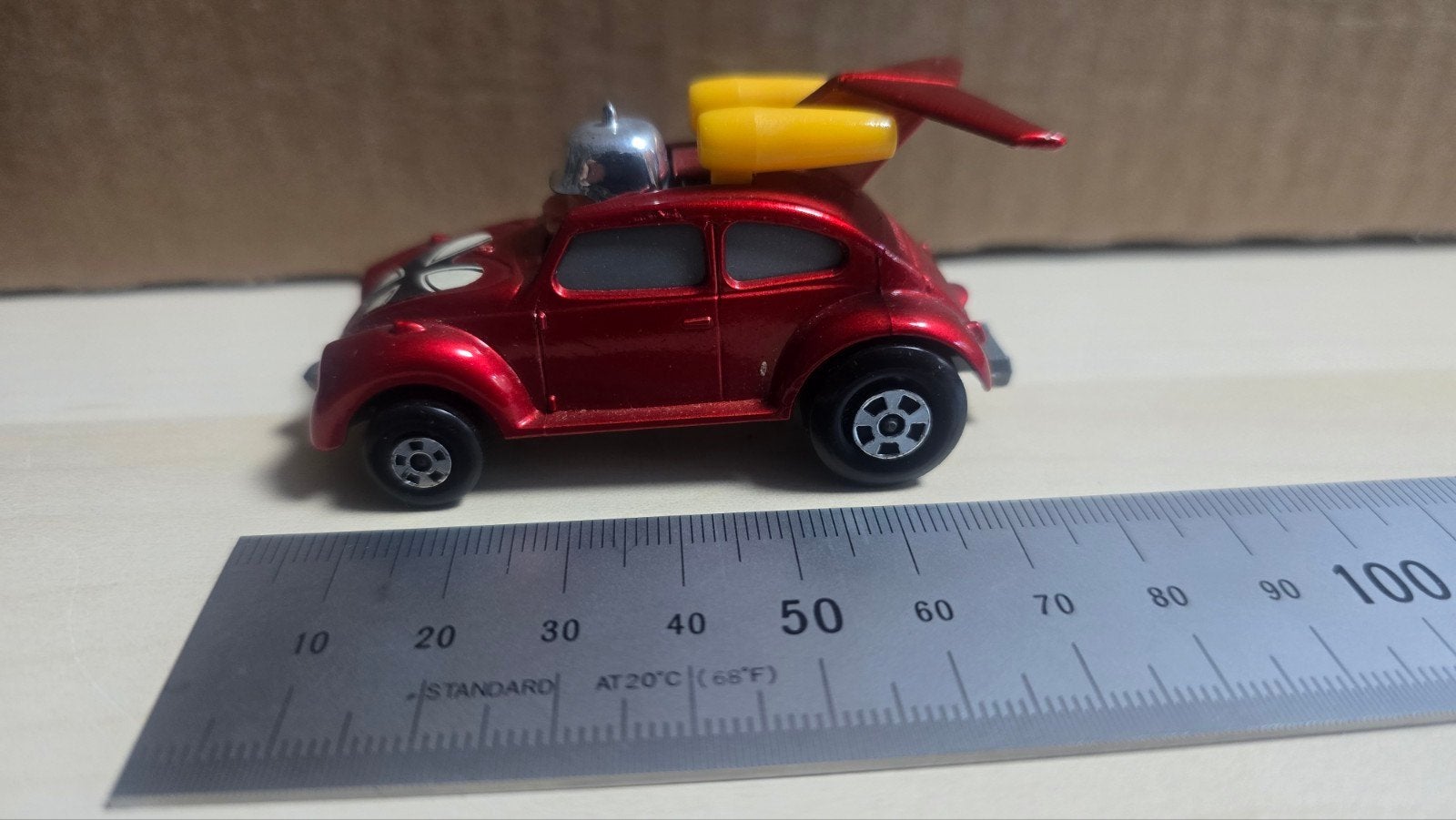 Matchbox Superfast 26B Volkswagen Kever Flying Bug 1972, Ophalen of Verzenden, Gebruikt, Auto