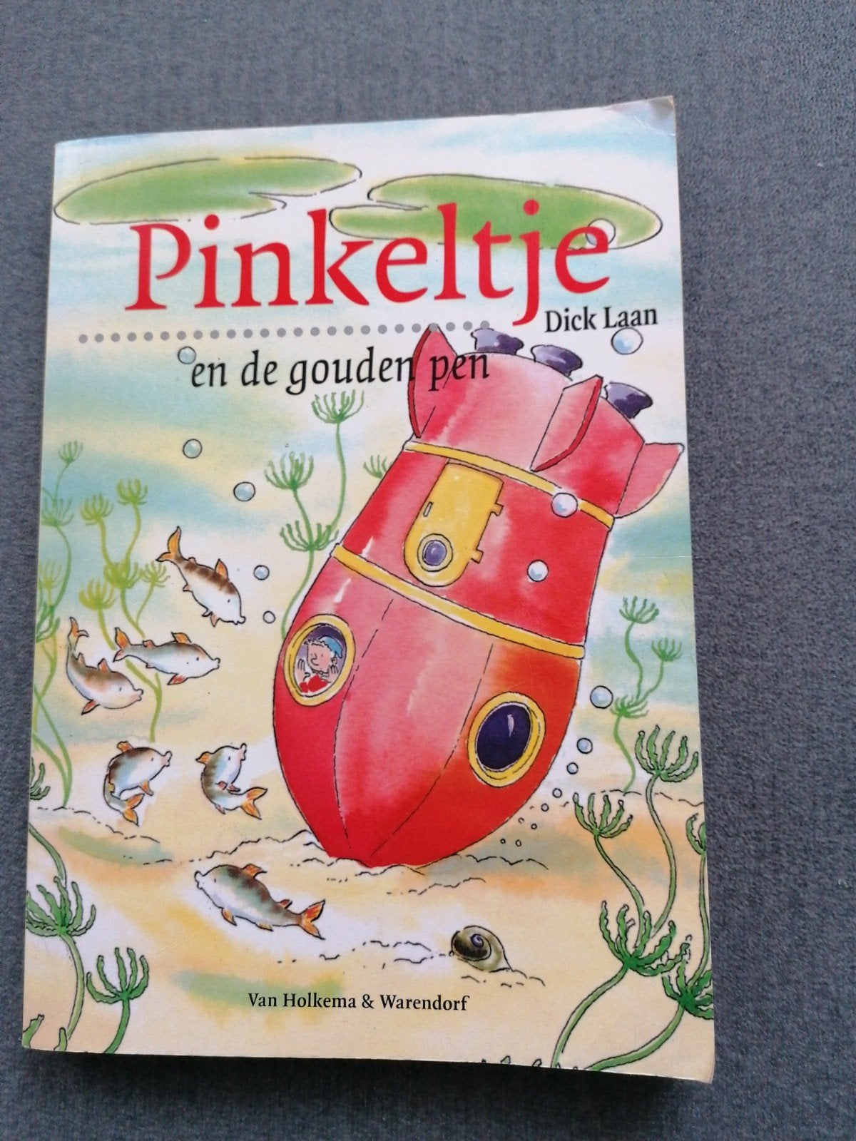Pinkeltje en de gouden pen - Dick Laan, Ophalen of Verzenden, Gelezen
