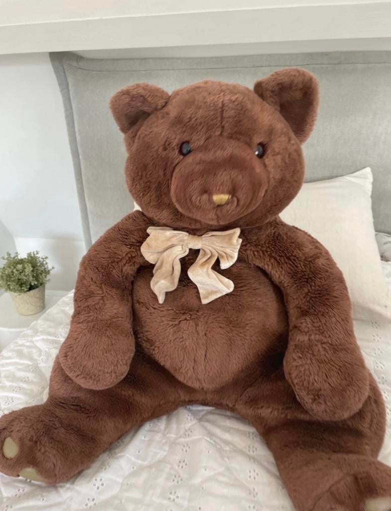 Collectors item COMMONWEALTH TEDDY BEAR DARK BROWN  BO, Ophalen of Verzenden, Zo goed als nieuw, Stoffen beer, Overige merken