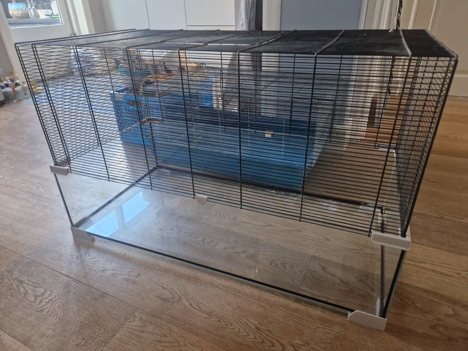 In prijs verlaagd! Ferplast Knaagdierenkooi Karat 120 cm, 110 cm of meer, Ophalen, Minder dan 60 cm, Hok
